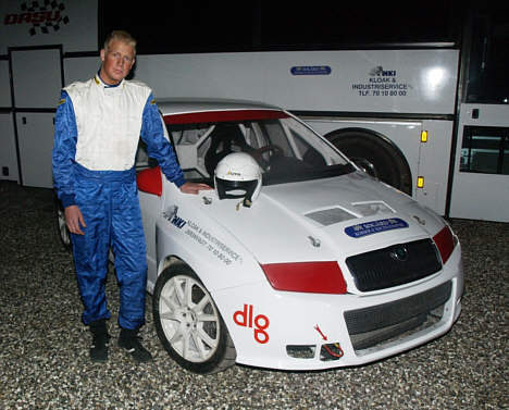 Ulrik Linnemann ser frem til en spændende EM-sæson med sin Skoda Fabia i toptunet rallytrim.